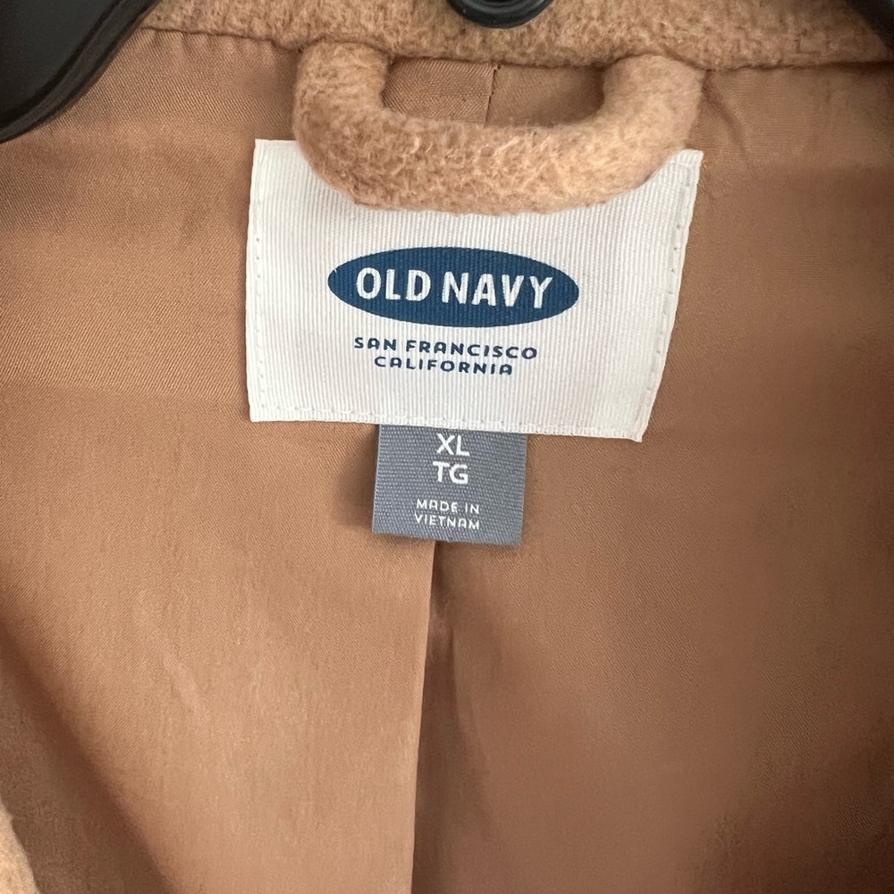 Old Navy Women's Tan Trench Coat - Picture 4 of 6